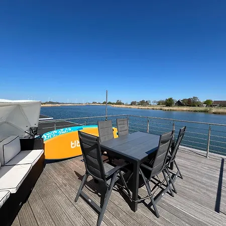 Tekne Hausboot-see-rad-sups-meer-familie-urlaub! *